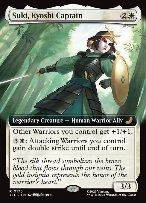 Suki, Kyoshi Captain - Extended Art