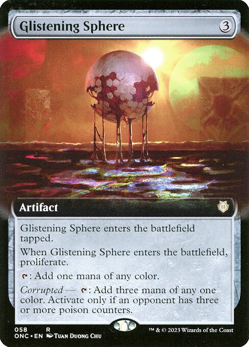 Glistening Sphere - Extended Art