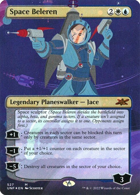 Space Beleren - Borderless Galaxy Foil