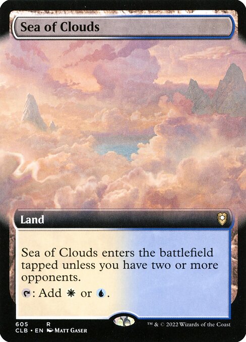 Sea of Clouds - Extended Art
