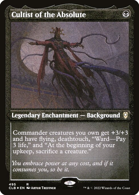 Cultist of the Absolute - Etched Foil