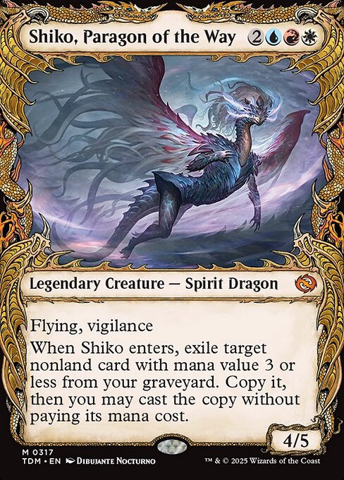 Shiko, Paragon of the Way - Showcase