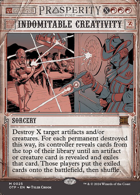Indomitable Creativity - Breaking News Showcase