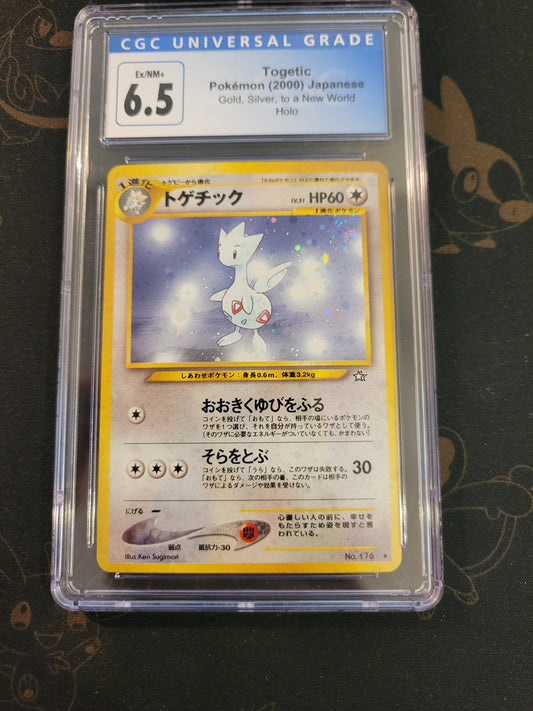 Togetic #176 - Holo - 6.5 CGC - Japanese