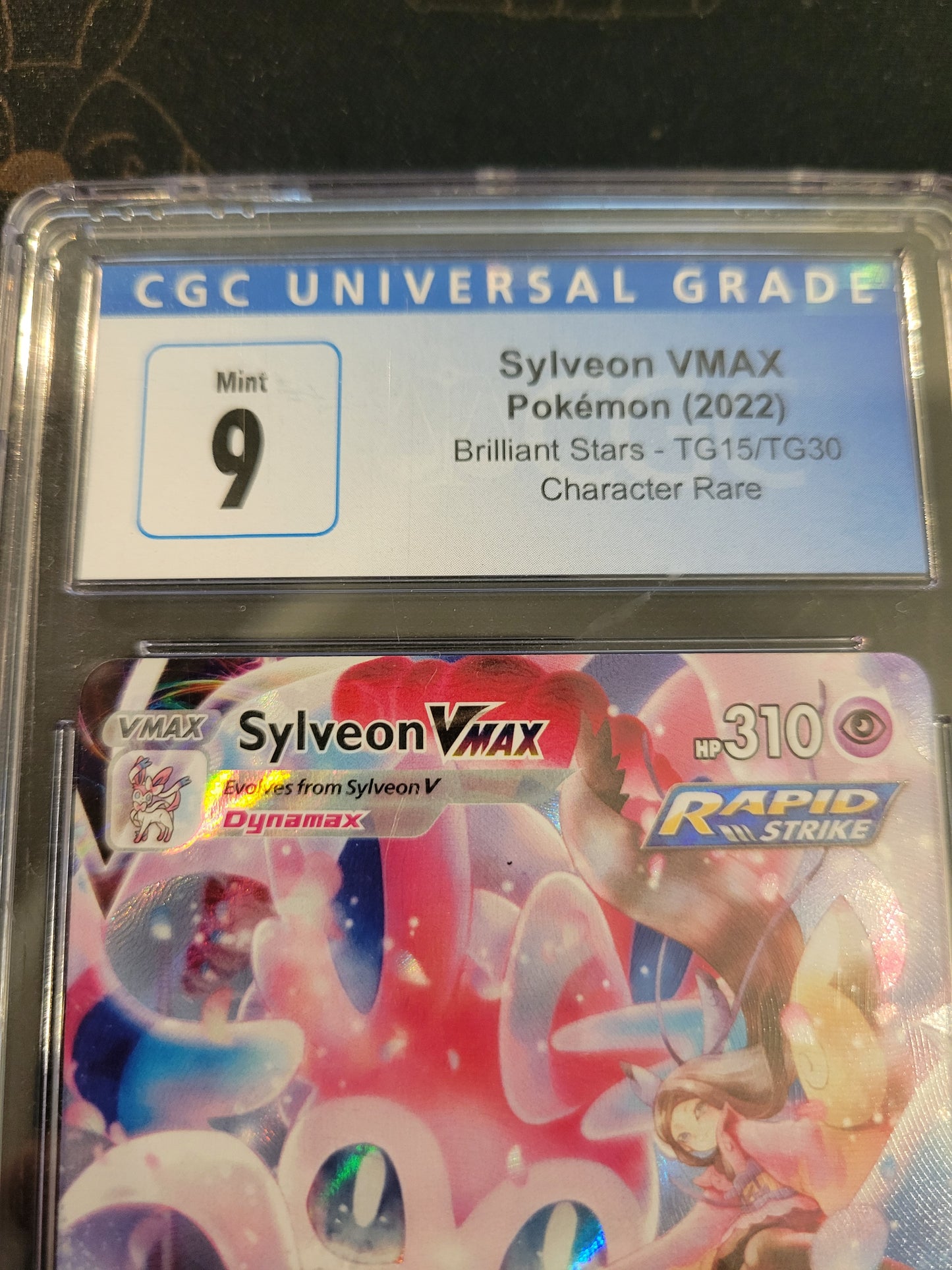 Sylveon Vmax #TG15 - 9 CGC - Character Rare