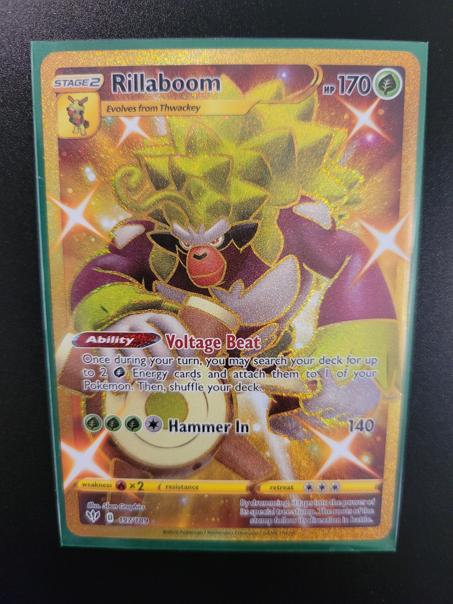 Rillaboom #197 - Secret Rare