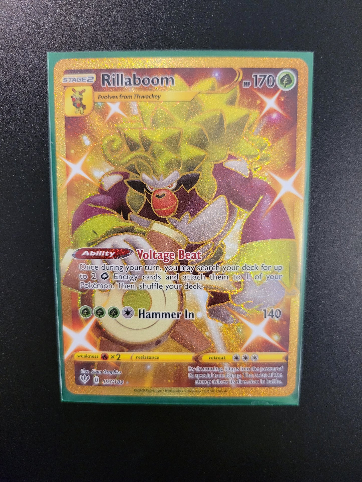 Rillaboom #197 - Secret Rare