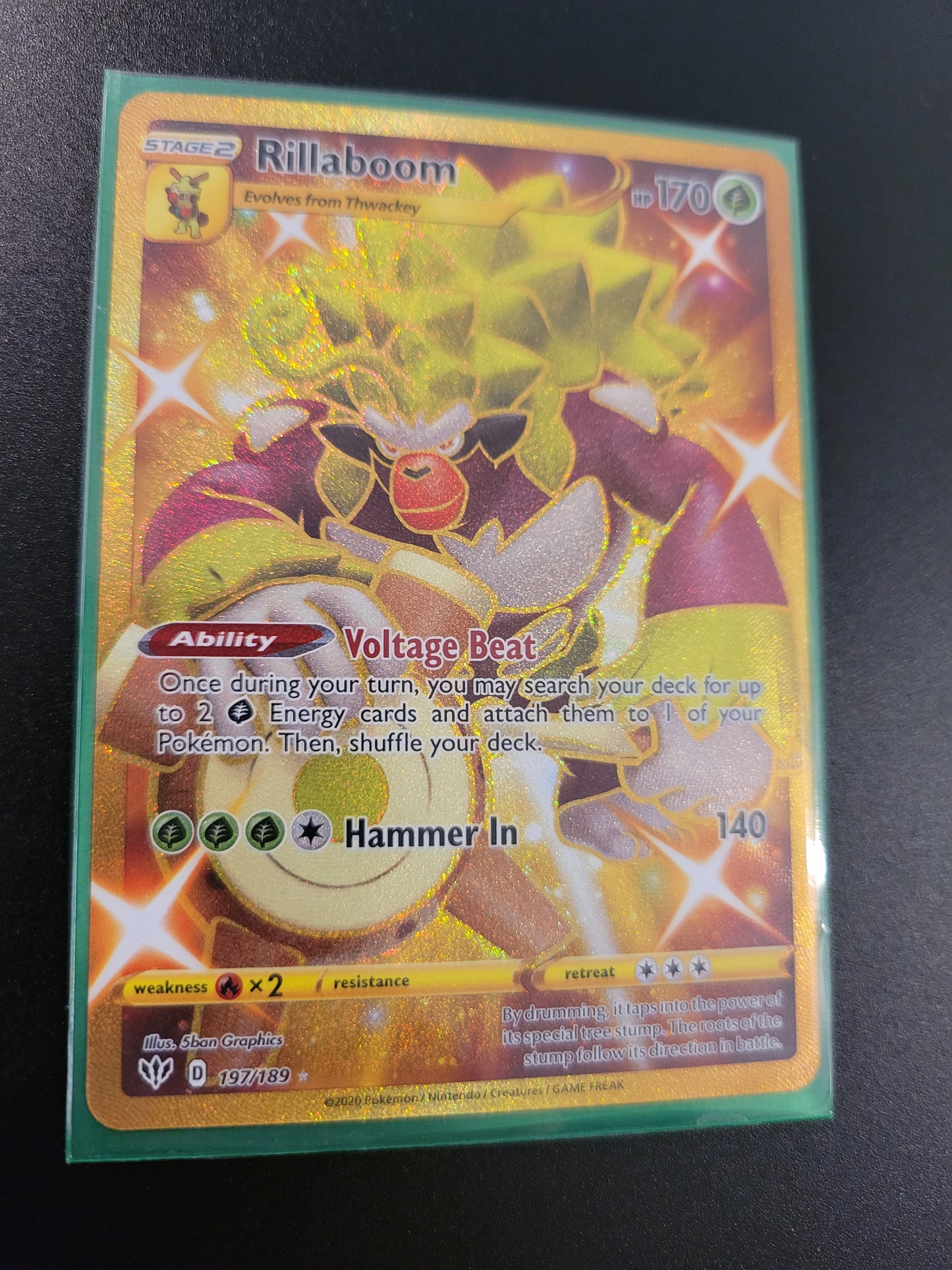 Rillaboom #197 - Secret Rare