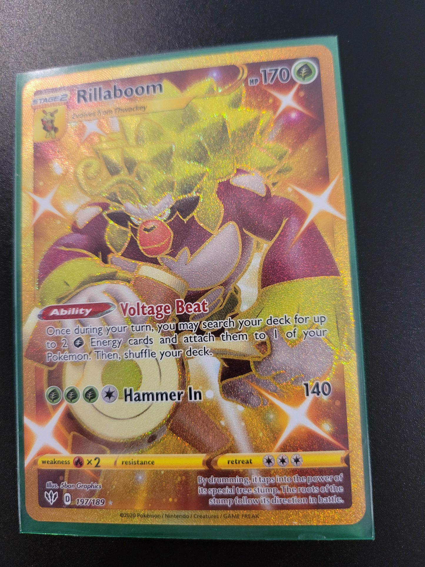 Rillaboom #197 - Secret Rare