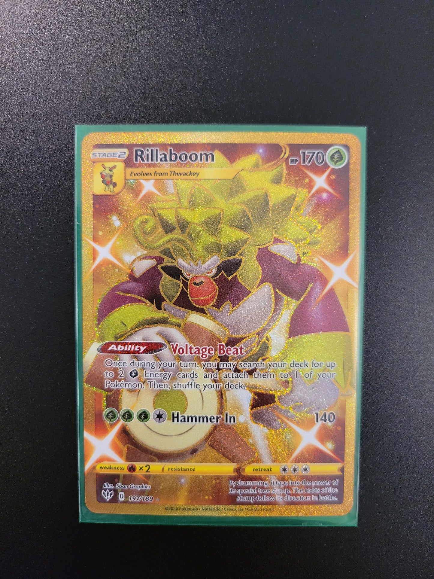 Rillaboom #197 - Secret Rare