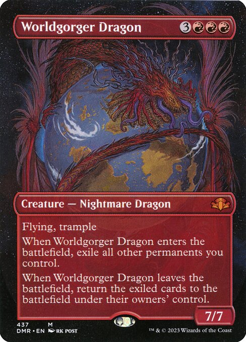 Worldgorger Dragon - Borderless