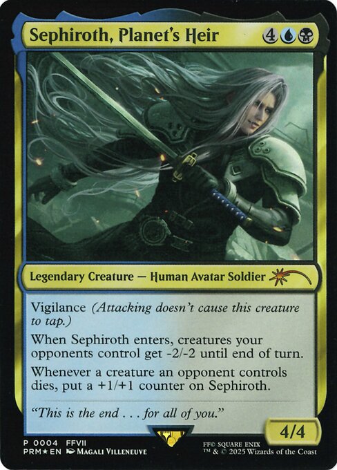 Sephiroth, Planet's Heir - Promo