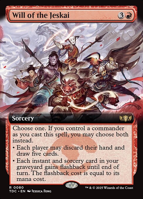 Will of the Jeskai - Extended Art