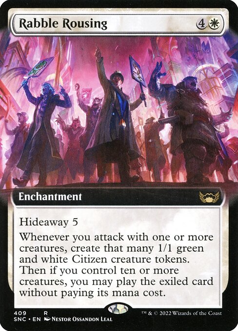 Rabble Rousing - Extended Art