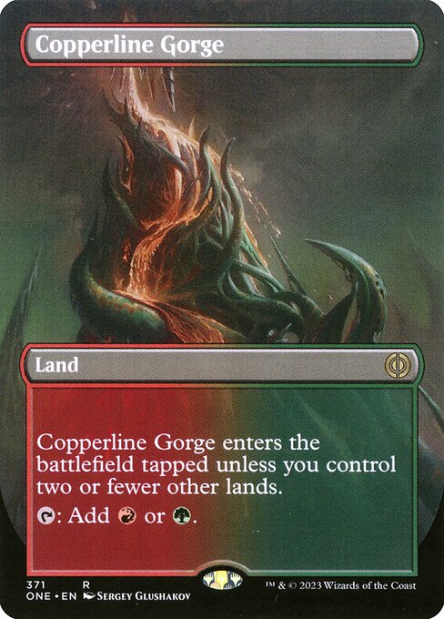 Copperline Gorge - Borderless