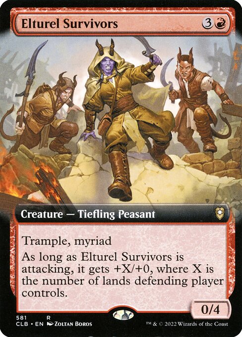 Elturel Survivors - Extended Art