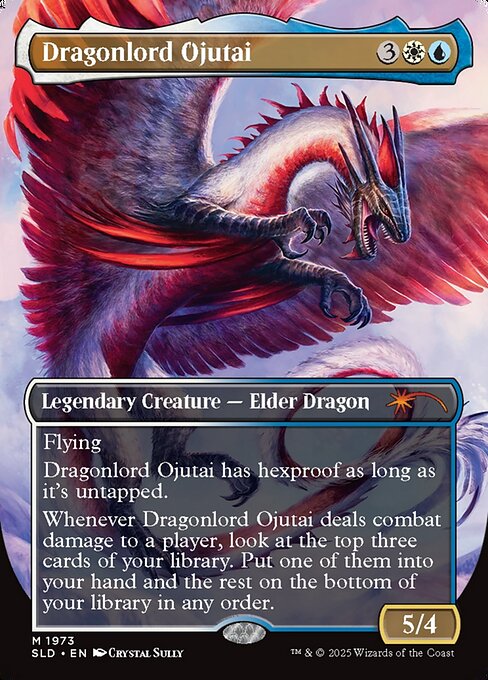 Dragonlord Ojutai // Dragonlord Ojutai - Secret Lair - Borderless