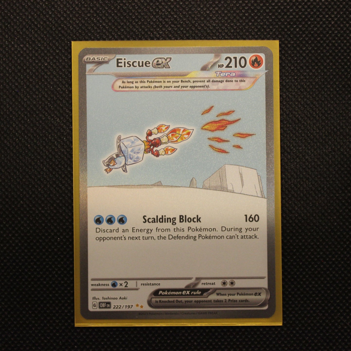 Eiscue ex (Special Illustration Rare)