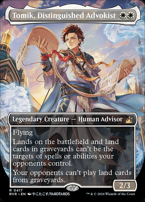 Tomik, Distinguished Advokist - Borderless