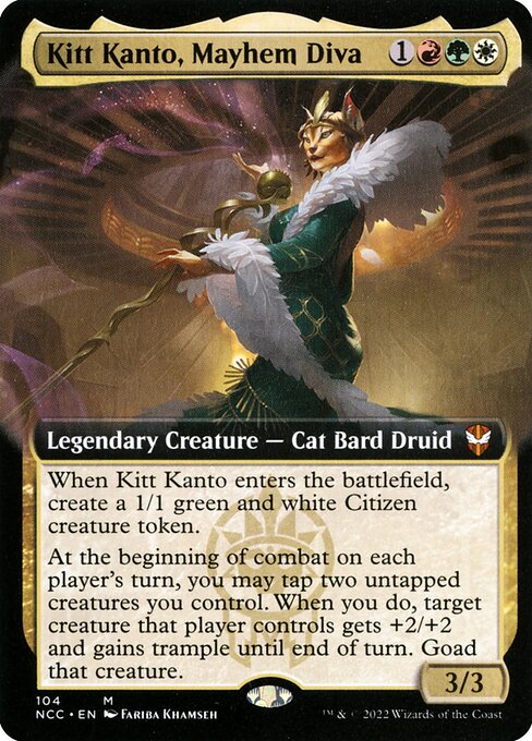 Kitt Kanto, Mayhem Diva - Extended Art