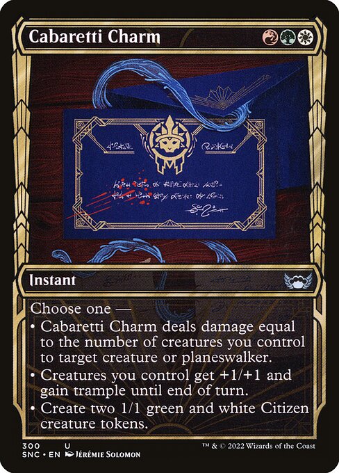 Cabaretti Charm - Showcase