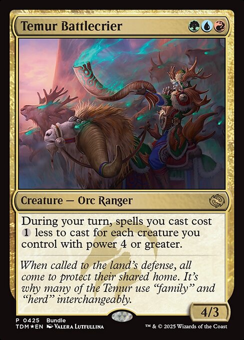 Temur Battlecrier