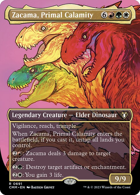 Zacama, Primal Calamity - Borderless