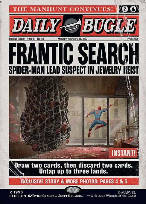 Frantic Search - Secret Lair Showcase