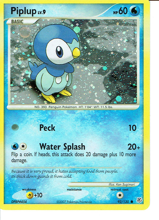 Piplup Lv 9 (Cosmos Holo)